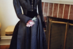 1880 c Bustle Gown